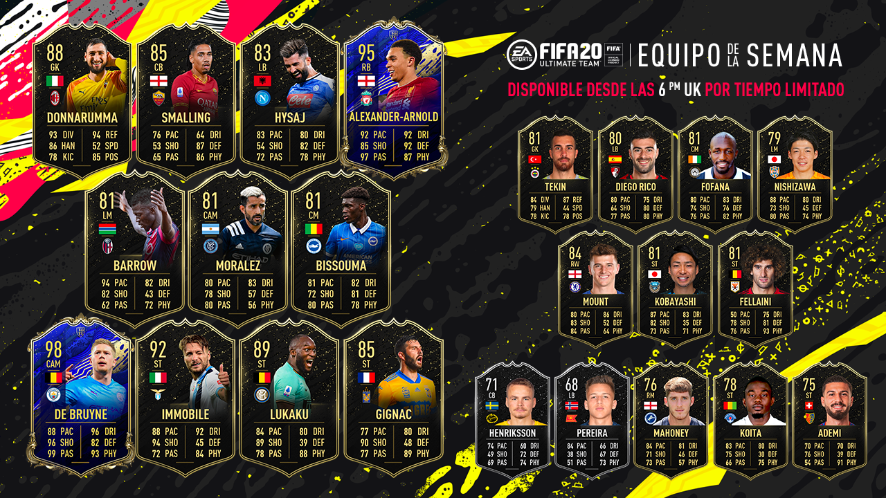 FIFA20 TOTW43