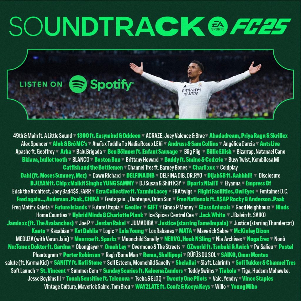 FC25 Soundtrack